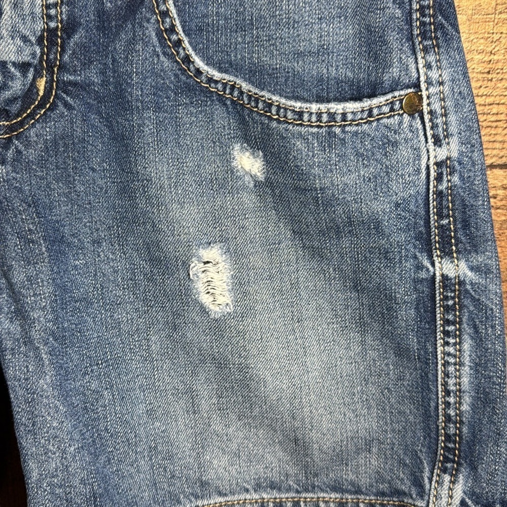Kaos Made in Italy Distressed Denim Shorts size 26 - Picture 4 of 9